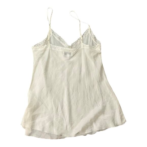 Johnny Was Silk Tank Women Medium Cream - Picture 3 of 5
